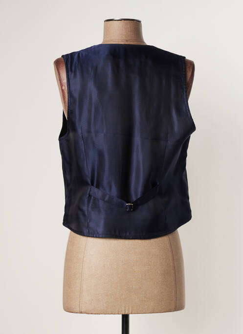 Gilet sans manche bleu JANE BLUE pour femme