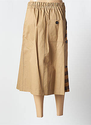 Jupe longue coupe évasée beige PHISIQUE DU ROLE femme