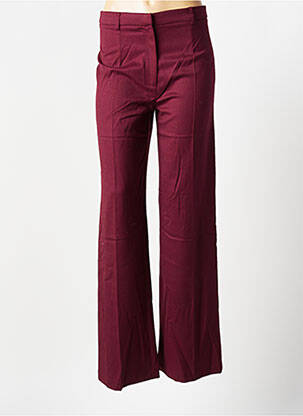 Pantalon large rouge MODETROTTER pour femme