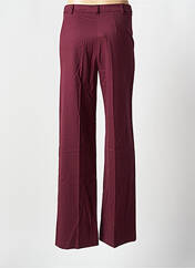 Pantalon large rouge MODETROTTER pour femme seconde vue
