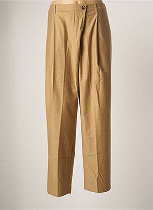 Pantalon large beige FLOOR pour femme