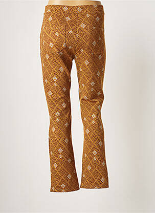 Pantalon slim taille élastique taille normale marron LA FIANCÉE femme