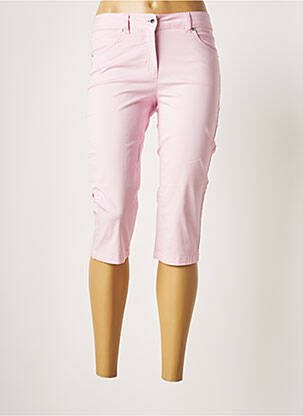 Corsaire stretch taille normale rose BRANDTEX femme