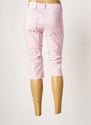 Corsaire stretch taille normale rose BRANDTEX femme