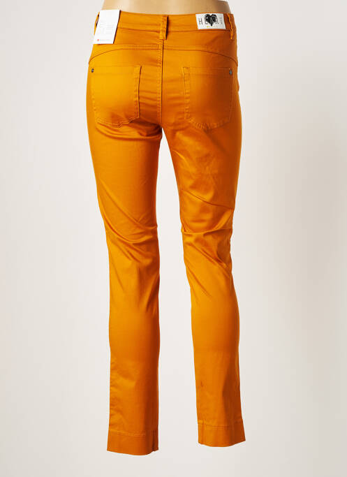 Pantalon slim jaune STREET ONE pour femme