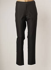 Pantalon slim noir WALTRON pour femme seconde vue
