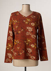 T-shirt marron AGATHE & LOUISE pour femme seconde vue