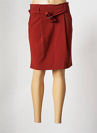 Jupe mi-longue marron B.YOUNG femme