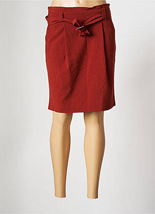 Jupe mi-longue marron B.YOUNG femme