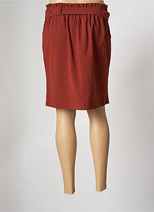 Jupe mi-longue marron B.YOUNG femme