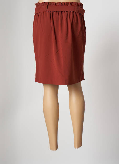 Jupe mi-longue marron B.YOUNG femme