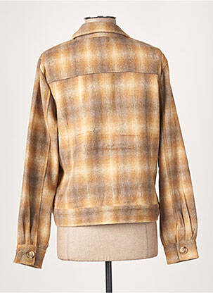 Veste casual coupe droite beige JENSEN femme
