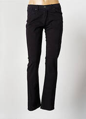 Pantalon slim noir IMPAQ1 pour femme seconde vue