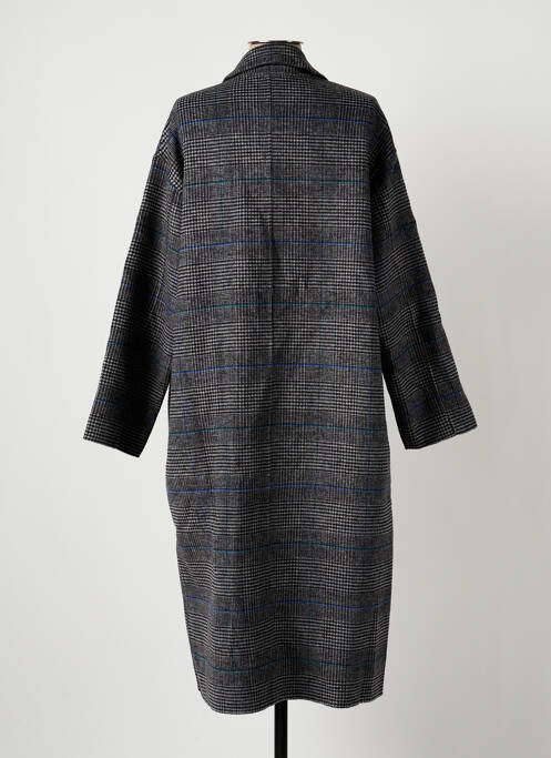 Manteau long gris LA FEE MARABOUTEE femme