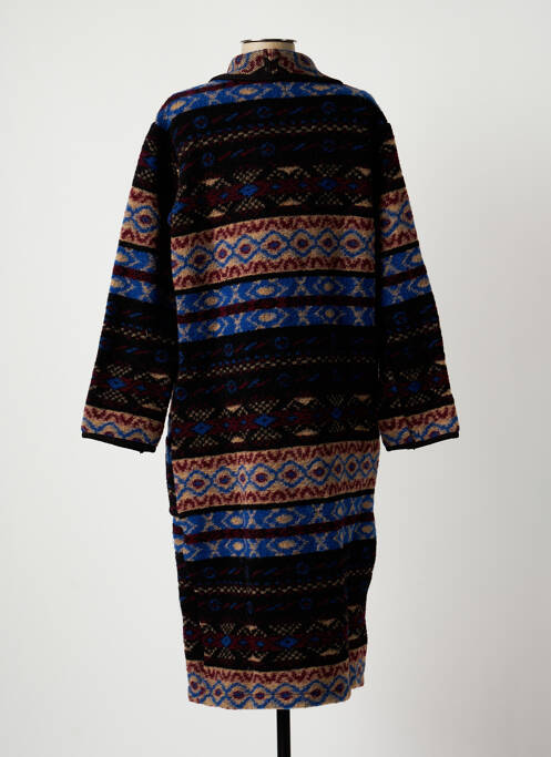 Manteau long noir LA FEE MARABOUTEE femme