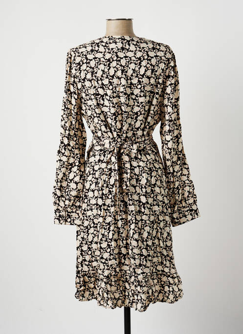 Robe mi-longue noir LA FEE MARABOUTEE femme