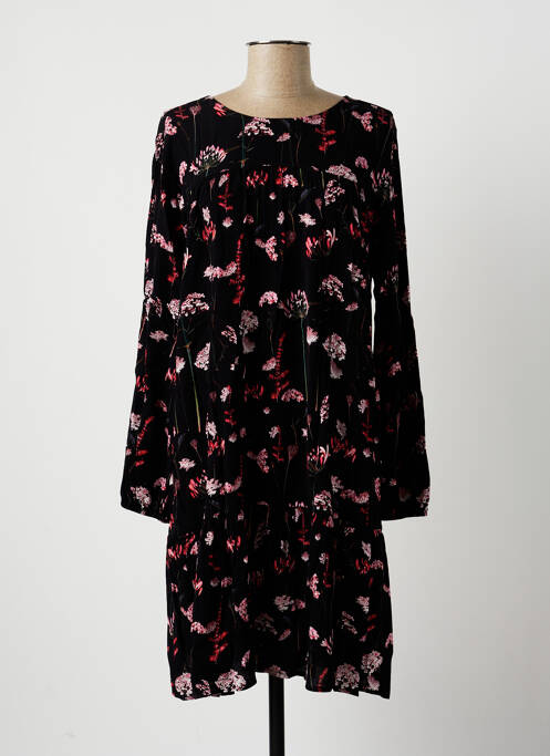 Robe mi-longue noir LA FEE MARABOUTEE femme