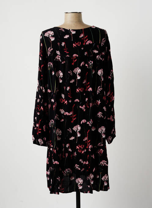 Robe mi-longue noir LA FEE MARABOUTEE femme