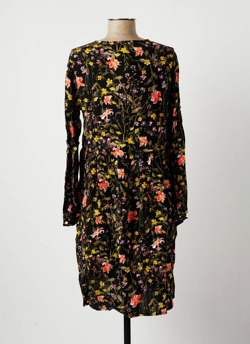 Robe mi-longue noir LA FEE MARABOUTEE femme