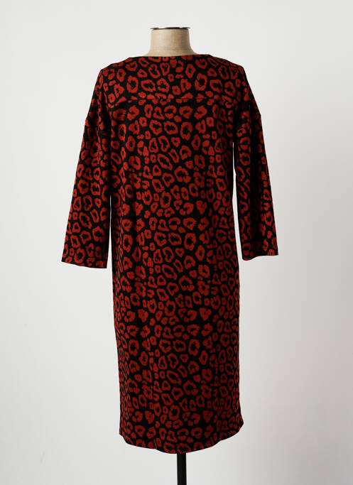 Robe pull marron LA FEE MARABOUTEE femme