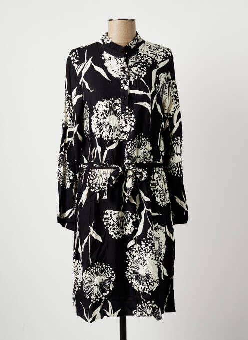 Robe mi-longue noir LA FEE MARABOUTEE femme