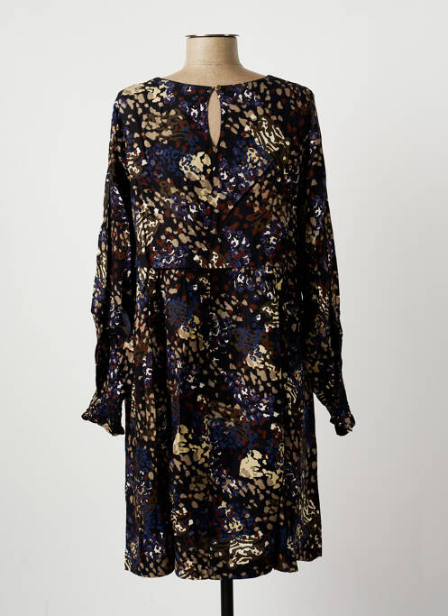 Robe mi-longue noir LA FEE MARABOUTEE femme