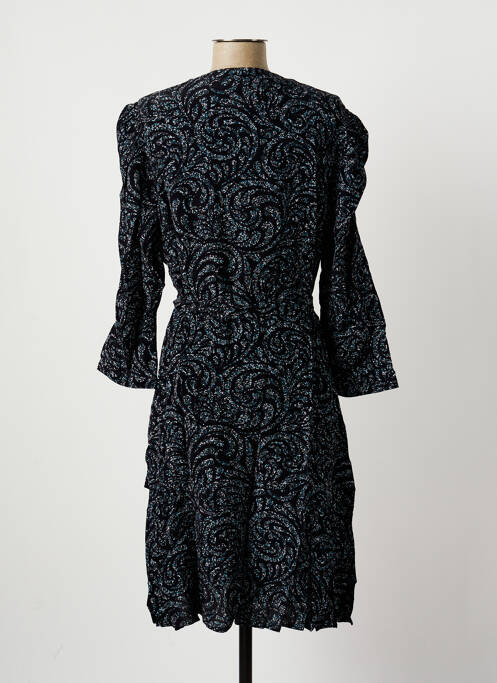 Robe mi-longue bleu LA FEE MARABOUTEE femme