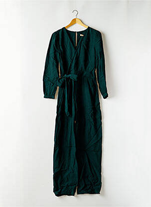Combi-pantalon poches manches longues vert LA FÉE ATELIER BY LA FÉE MARABOUTÉE femme