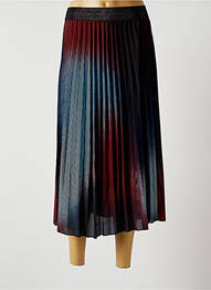Jupe longue tissage crêpe noir LA FEE MARABOUTEE femme