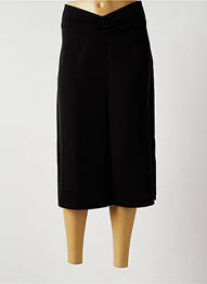 Jupe mi-longue stretch noir LA FEE MARABOUTEE femme