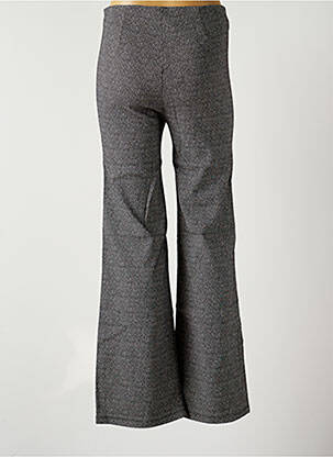 Pantalon flare stretch taille haute noir LA FEE MARABOUTEE femme