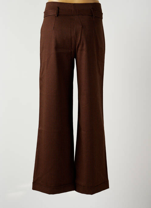 Pantalon large marron LA FEE MARABOUTEE femme