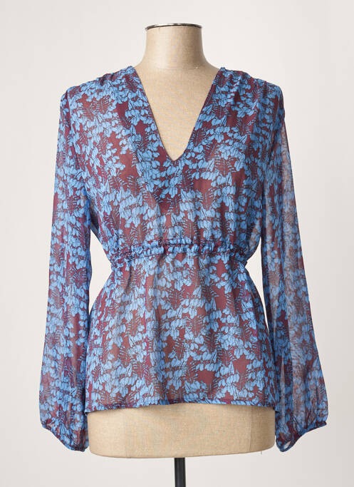 Blouse bleu LA FEE MARABOUTEE femme