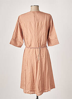 Robe courte manches courtes manches courtes rose CREAM femme