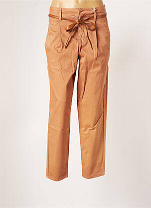 Pantalon chino taille normale taille normale beige CREAM femme