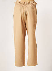 Pantalon droit beige CHERRY BEACH pour femme seconde vue