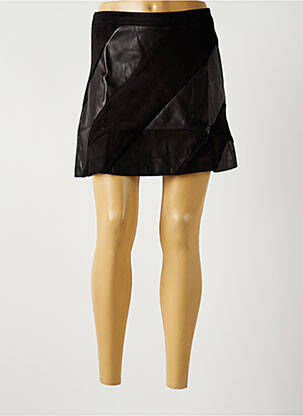 Jupe courte taille haute noir ARTLOVE femme