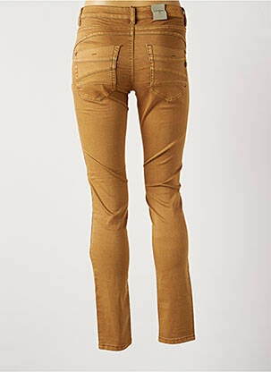 Pantalon slim stretch taille normale beige CREAM femme
