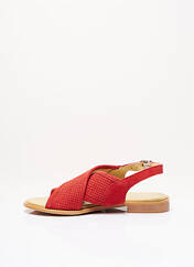 Sandales/Nu pieds rouge ICHI pour femme seconde vue