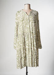 Robe mi-longue vert CHALOU pour femme seconde vue