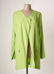Veste casual vert CHALOU pour femme seconde vue