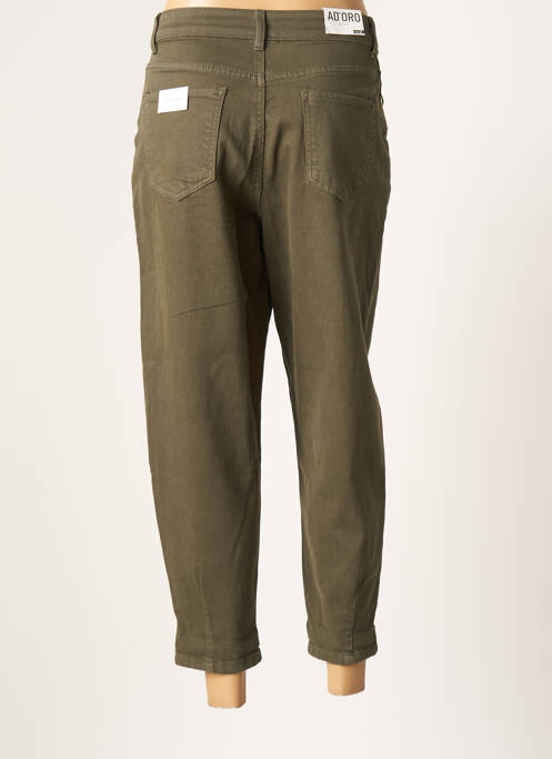 Pantalon 7/8 vert AD'ORO pour femme