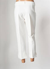 Pantalon 7/8 blanc CRISTINA BARROS pour femme seconde vue