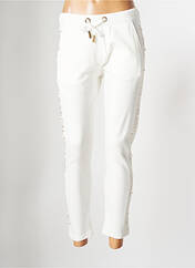 Pantalon chino blanc CRISTINA BARROS pour femme seconde vue