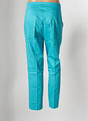 Pantalon droit bleu CRISTINA BARROS pour femme seconde vue