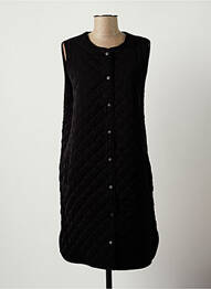 Gilet sans manche poches noir SIGNATURE femme