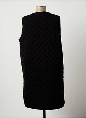 Gilet sans manche poches noir SIGNATURE femme