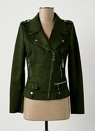 Veste casual vert HF WOMAN COLLECTION pour femme