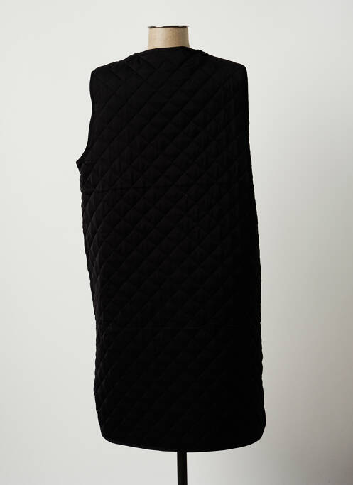 Gilet sans manche noir SIGNATURE pour femme