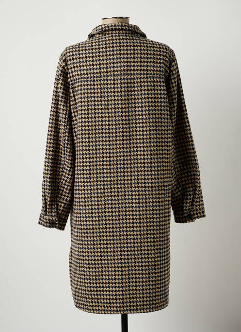 Manteau long marron B.YOUNG pour femme